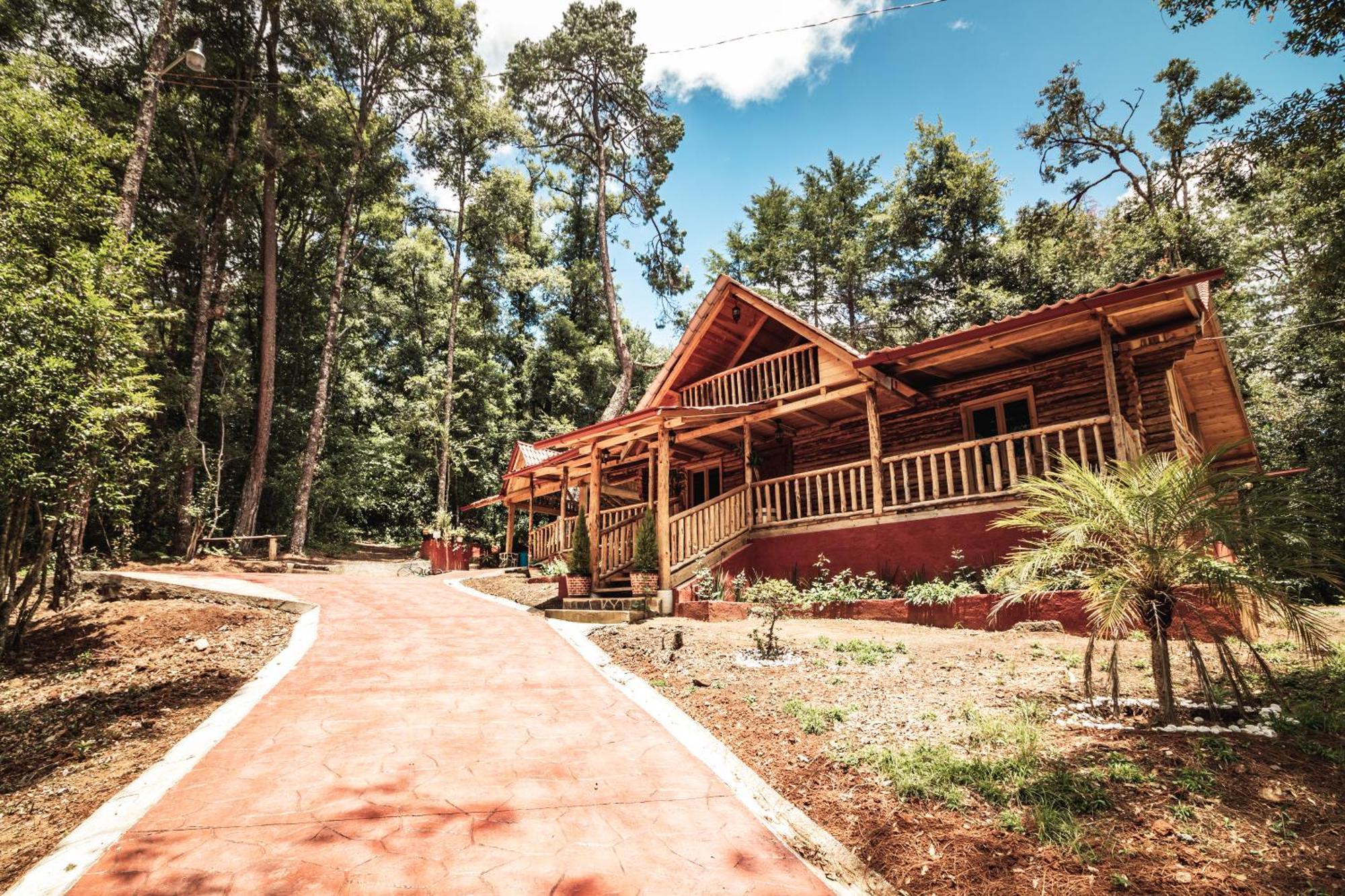 Cabanas Los Encinos Acaxochitlan Exterior photo